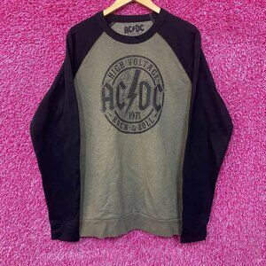 AC/DC High Voltage 1975 Crewneck Sweater size XL
